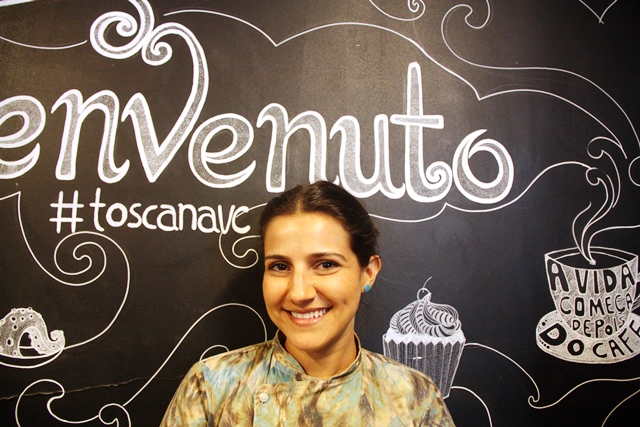 Chef Letícia Bentes do Toscana Café
