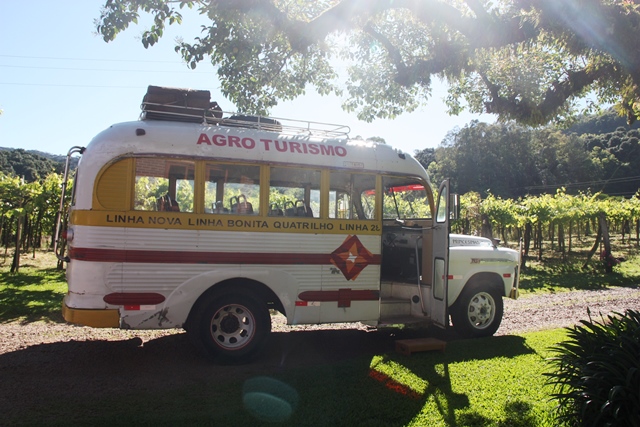 Ônibus do turismo rural de Gramado