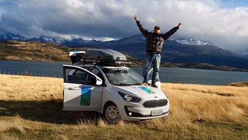 Aventureiro cruza a América do Sul de Ford Ka