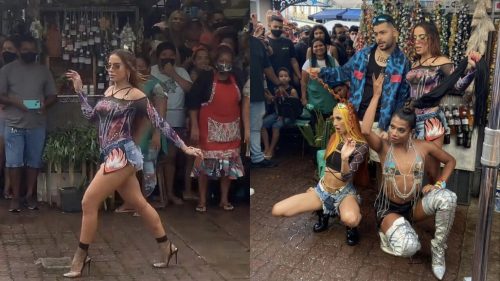 Gravações de clipe de Anitta e Pedro Sampaio em Belém/PA movimentam web